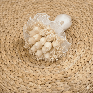 the radiant tulip candle bouquet – a soft glow for the modern bride