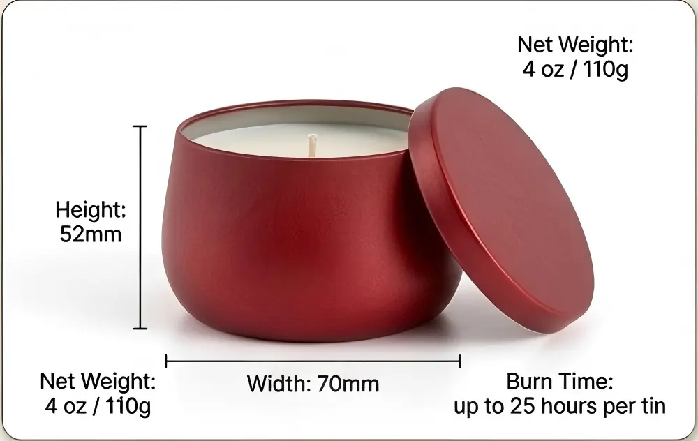 Candle Tin