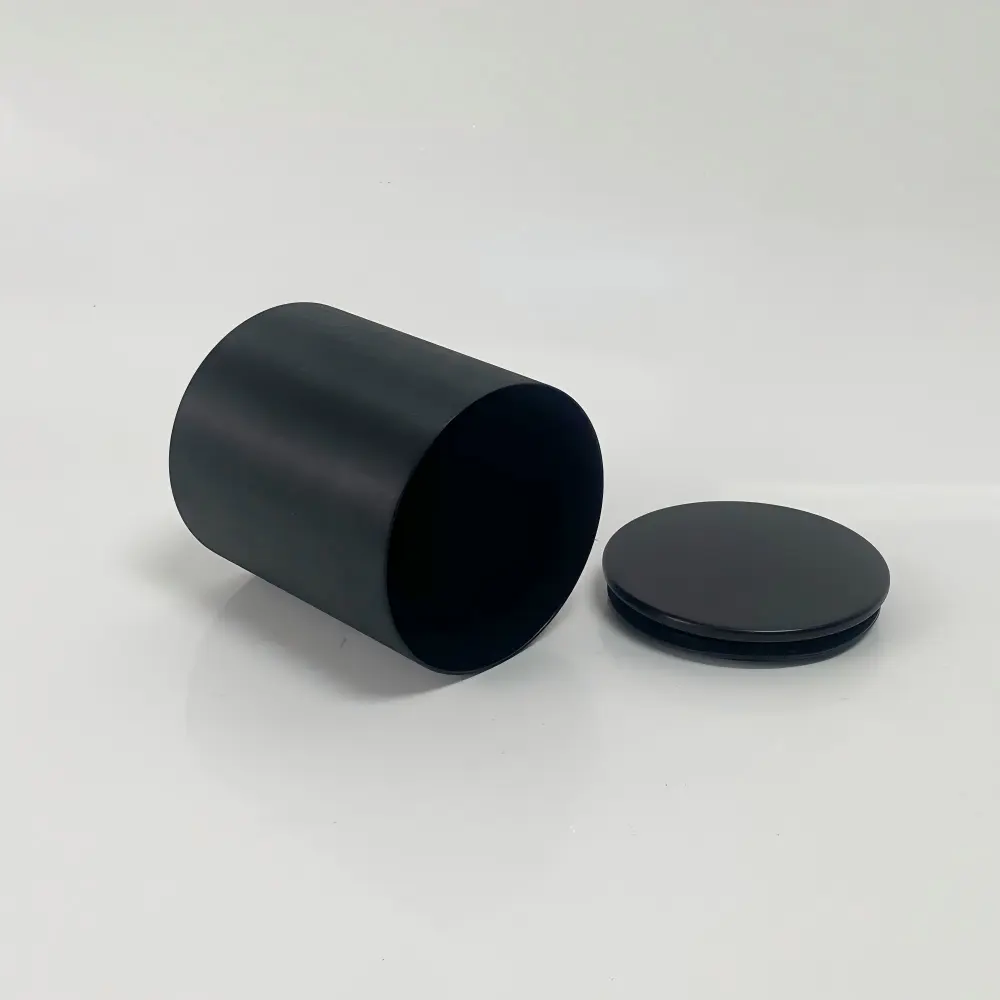 Black Glass Jar 200ml